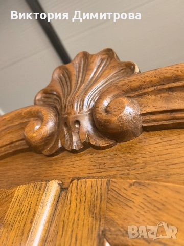 Ъглова витрина Антик , снимка 2 - Секции и витрини - 53611495