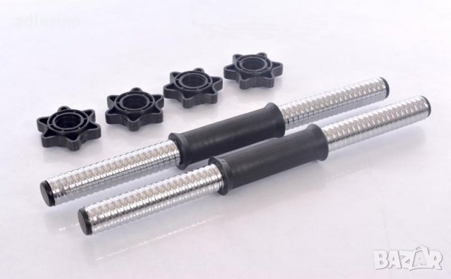  Два дъмбела по 15 кг, общо 30 кг, дъмбел, фитнес гири Ново, снимка 5 - Фитнес уреди - 34154119