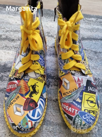 Дизайнерски боти Gabina, снимка 7 - Дамски боти - 53477639