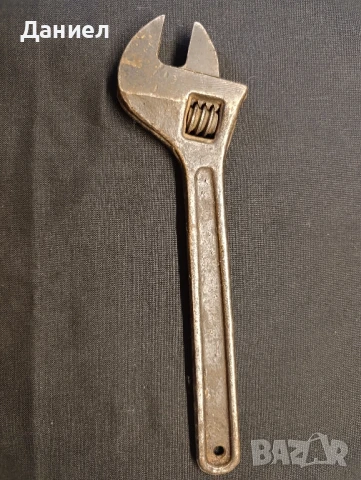 Съветски "френски"ключ, снимка 4 - Антикварни и старинни предмети - 51184506