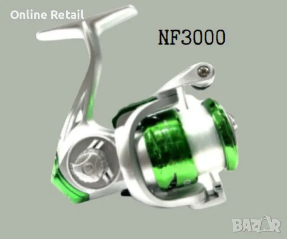 Функционална риболовна макара NF2/3/4/5/6000 , с влакно, снимка 5 - Макари - 47399856