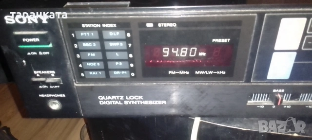 Усилвател със радио тунер Sony 