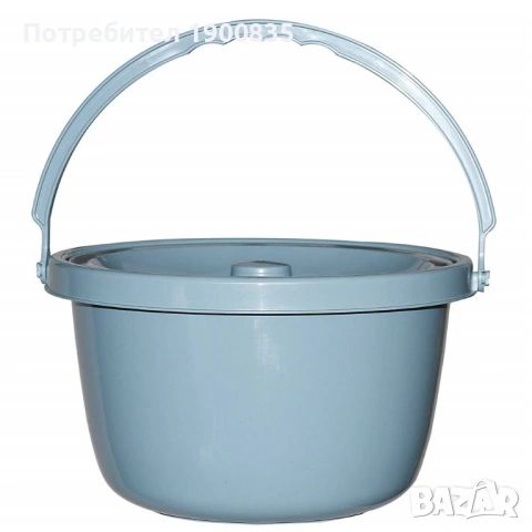 ЧИСТО НОВ Комбиниран тоалетен стол с колелца – Сгъваем , снимка 4 - Тоалетни столове - 53477055