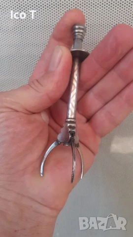 щипка за лед, снимка 4 - Антикварни и старинни предмети - 50808019