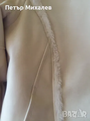 Топло зимно яке Шампанско, снимка 3 - Якета - 47975216