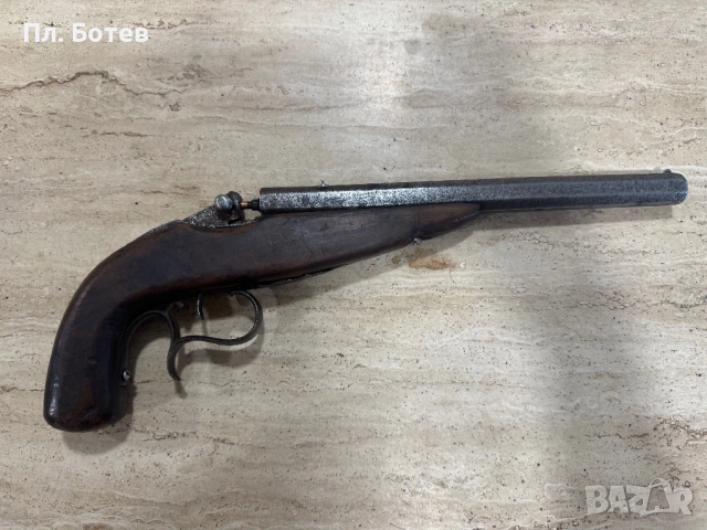 Рядък капсулен пистолет, пищов, револвер