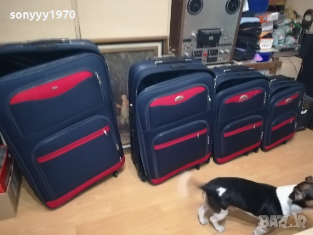 КУФАРИ 4 БРОЯ-НОВИ КОМПЛЕКТ 0908231935, снимка 4 - Куфари - 41808427