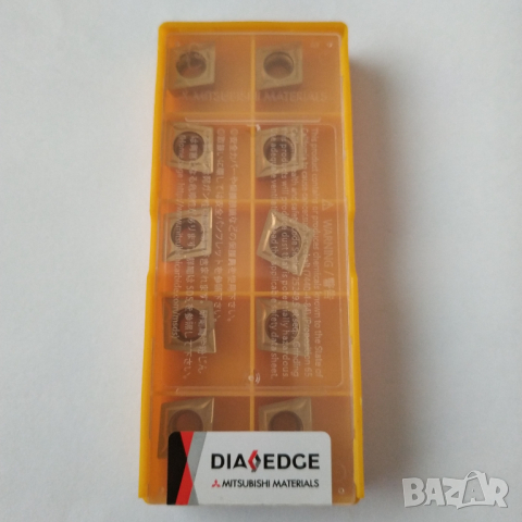 10 броя стругарски пластини CCMT09T304 US735 DIA EDGE, снимка 1