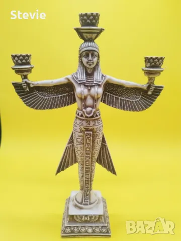 Изида - свещник, снимка 5 - Статуетки - 48576656