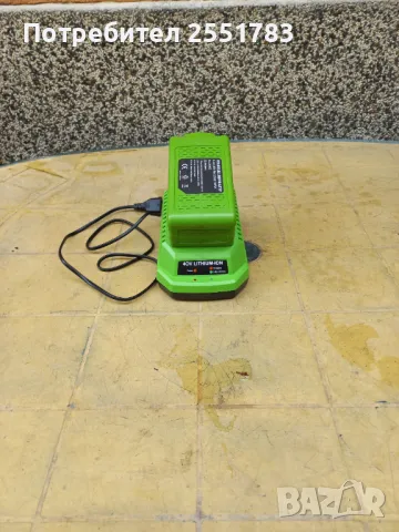 Нова батерия и зарядно 40в, снимка 2 - Винтоверти - 49675205