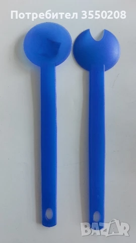 Комплект вилица и лъжица за сервиране, снимка 5 - Прибори за хранене, готвене и сервиране - 50828975