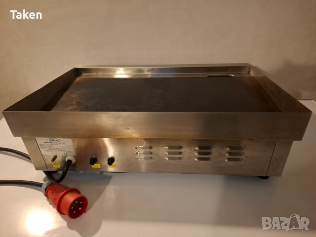 Професионална електрическа скара от неръждаема стомана гладка, снимка 7 - Обзавеждане за заведение - 53790967