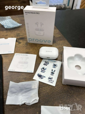 Безжични слушалки Proove Mainstream Pro - White - нови, снимка 7 - Bluetooth слушалки - 52099242
