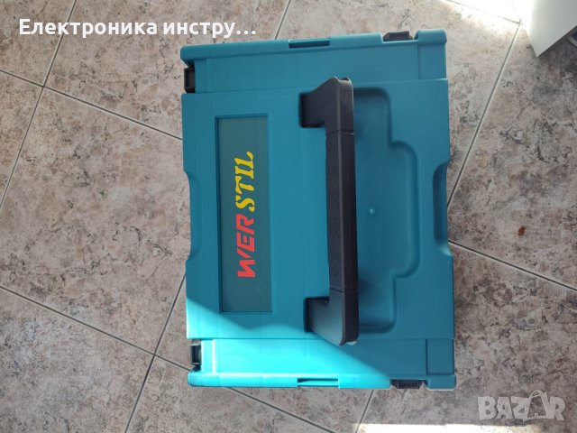 Нов акумулаторен ъглошлайф Werstil 125мм, снимка 4 - Градинска техника - 42378826