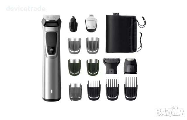  Тример Philips MG7720 Series 7000 „14 в 1“, лице, коса и тяло 14 инструмента, снимка 2 - Тримери - 41856817