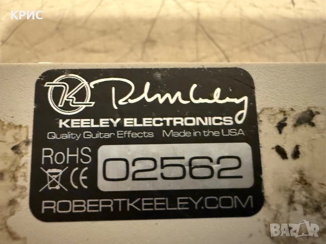 Мултиефектен педал Keeley Tone Workstation USA, снимка 11 - Други - 55959761