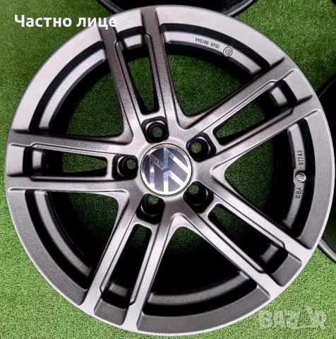 Продавам 4бр 17-ки джанти за Фолксваген Голф 5,6,7,8, Туран, Кади, Пасат , снимка 2 - Гуми и джанти - 52447073