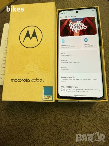 Motorola edge 40 Neo 5G 256gb/12ram ГАРАНЦИОНЕН, снимка 2 - Apple iPhone - 53012875