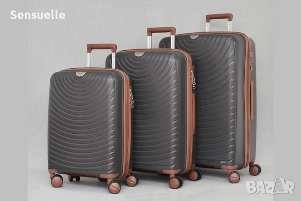 Комплект 3 куфара - различни цветове, снимка 9 - Куфари - 52654617