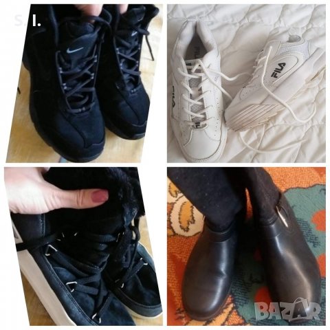 Боти, ботуши, маратонки 36н (белите 34н) - Hm, Geox, Nike, Fila