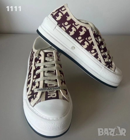 Дамски кецове Dior, снимка 8 - Кецове - 51539592