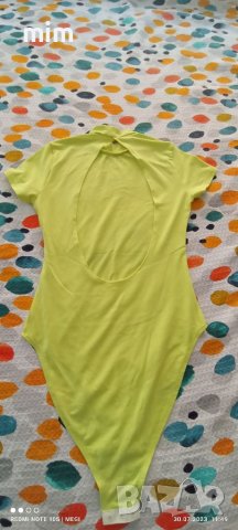 Неоново боди с гол гръб , снимка 2 - Бельо - 41723710