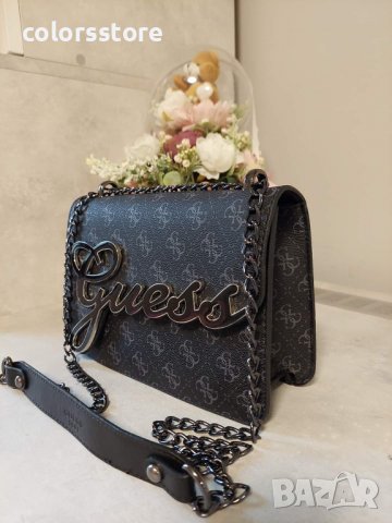 Луксозна Черна чанта  Guess  кодSG338, снимка 2 - Чанти - 39852714