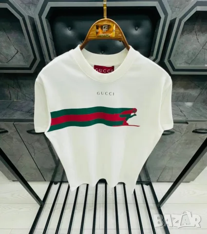 Мъжки тениски Gucci най-висок клас, снимка 3 - Тениски - 56140374