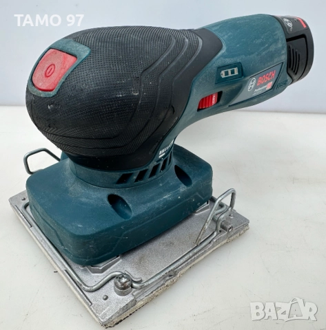 Bosch GSS 12V-13 - Акумулаторен безчетков виброшлайф 12V комплект!, снимка 3 - Шлайфмашини - 52915129