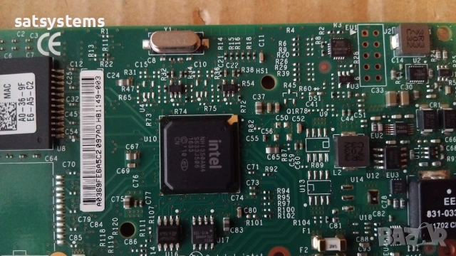 Dell 0V5XVT Intel i350-T2 Gigabit Dual Port PCI-E Server Adapter Card, снимка 7 - Мрежови адаптери - 53090875