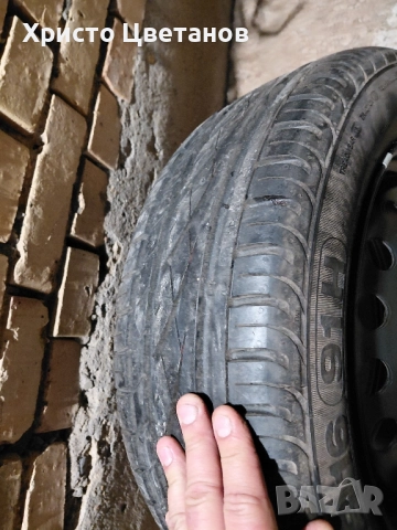 продавам гума с джанта за рено , снимка 3 - Гуми и джанти - 52190442