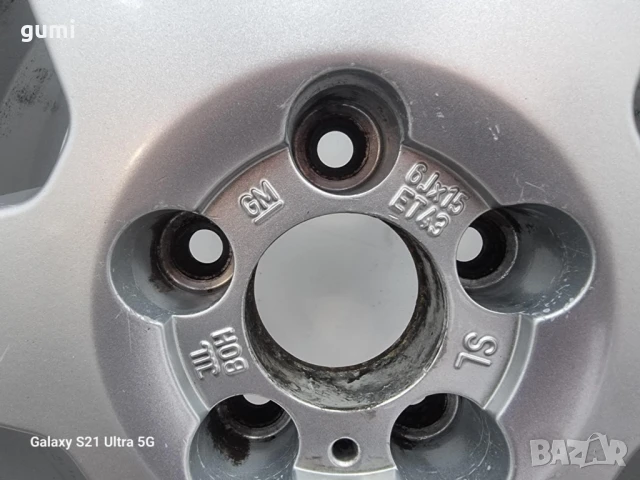 4бр 15ски джанти зa OPEL 5х110мм A150431 , снимка 7 - Гуми и джанти - 50654432