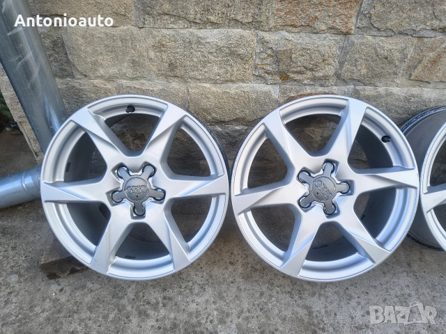 5х112 - 17 цола Ауди 5x112 Audi 5 x 112 Оригинални за Audi А4, А5, А6, Q3, Q5 и др., снимка 4 - Гуми и джанти - 53653021