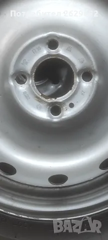 Джанти с гуми за Нисан Микра К 14, снимка 2 - Гуми и джанти - 49185063