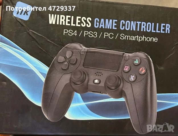 Нов безжичен гейм контролер за PS4 / PS3 / PC / Smartphone