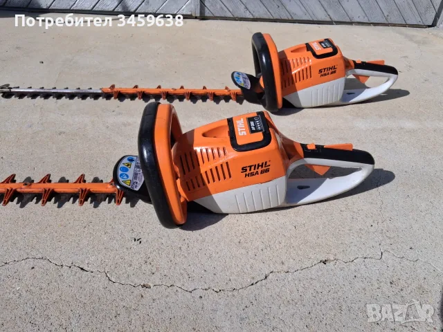 Храсторез STIHL HSA 86 с батерия , снимка 2 - Градинска техника - 56259810