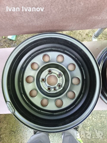 Стоманени джанти 15 цола 5х98 заАлфа 156, 147 и ГТ, снимка 2 - Гуми и джанти - 50496610