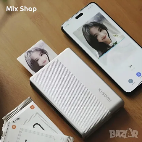Нов Xiaomi Mi Portable Instant Photo Printer 1S , снимка 4 - Друга електроника - 56008520
