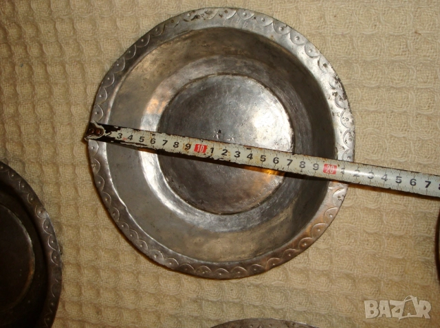 Стари , сахани медни чинии Варна, Я. Л. Зантопуловъ, снимка 14 - Антикварни и старинни предмети - 52368161