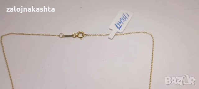 Ново Златно колие-1,66гр/14кр, снимка 4 - Колиета, медальони, синджири - 50685275