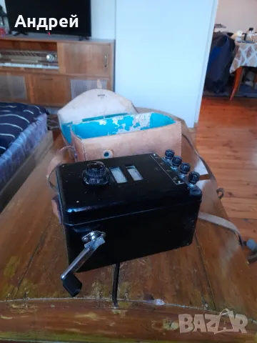 Стар уред за измерване на земно съпротивление, снимка 2 - Антикварни и старинни предмети - 49546023