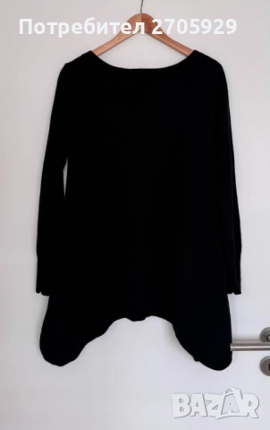 Gosche 100% кашмир блуза/туника, размер S, снимка 3 - Блузи с дълъг ръкав и пуловери - 53368651