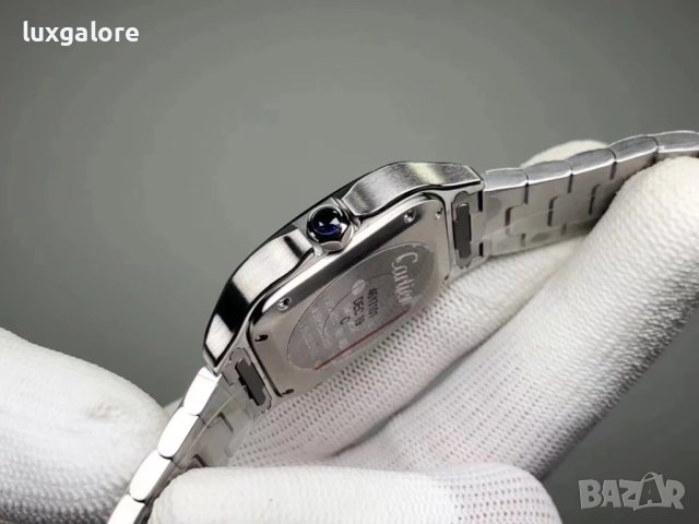 Унисекс часовник Cartier Santos de Cartier с автоматичен механизъм, снимка 5 - Мъжки - 41977619