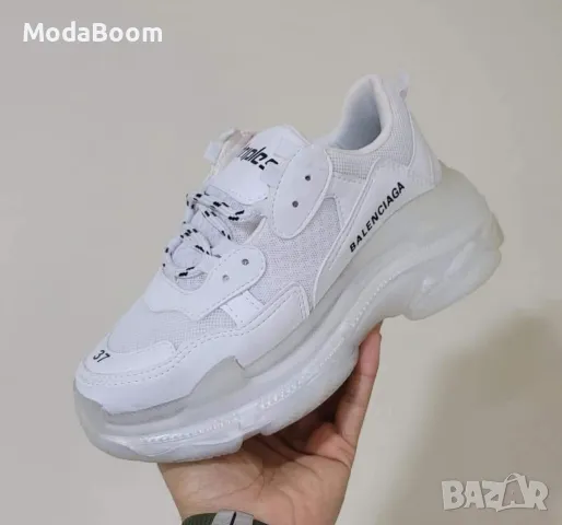 Balenciaga бели дамски маратонки 