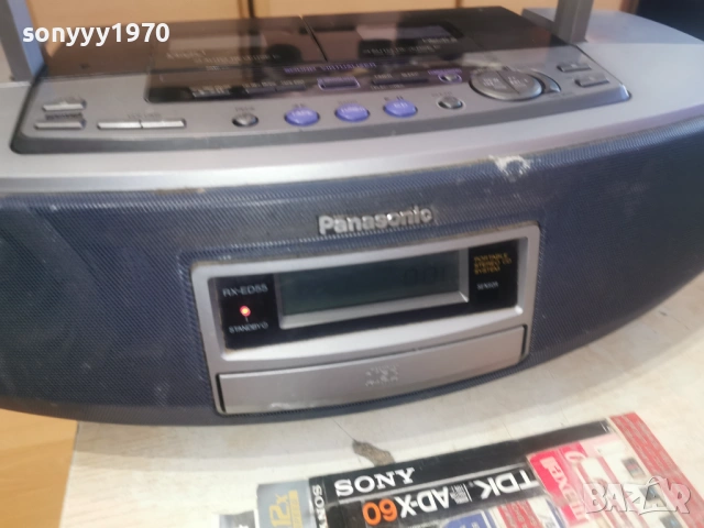 PANASONIC RX-ED55 0803261916, снимка 7 - Радиокасетофони, транзистори - 53758184