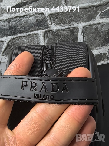 Prada чанта тип несесер , снимка 8 - Чанти - 52826189