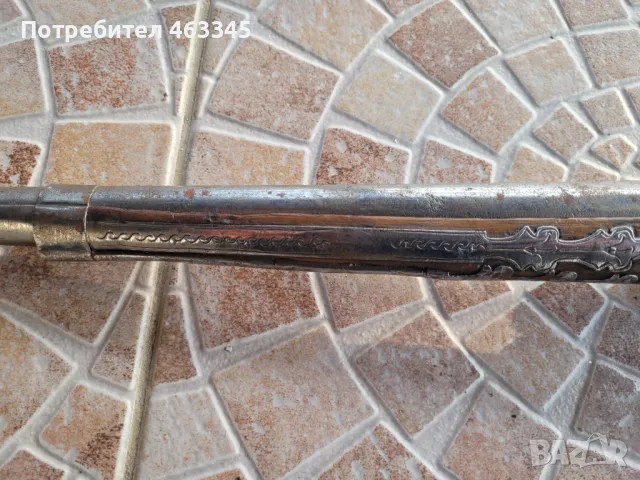 арнаутски пистолет, пищов, кремъклия, евзалия, снимка 6 - Антикварни и старинни предмети - 49087454