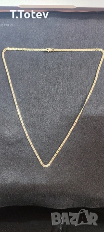 Златно дамско синджирче -14к 