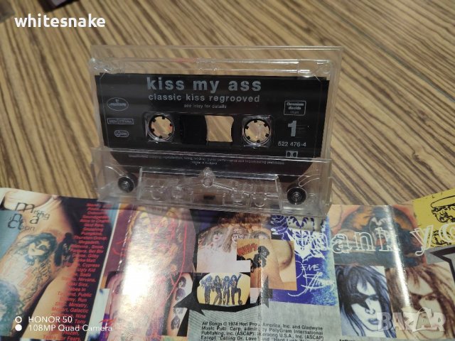 "Kiss my Ass" - '94, оригинална аудио касета , снимка 4 - Аудио касети - 38796039