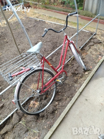 Колело с багажник и фар, снимка 3 - Велосипеди - 51955840